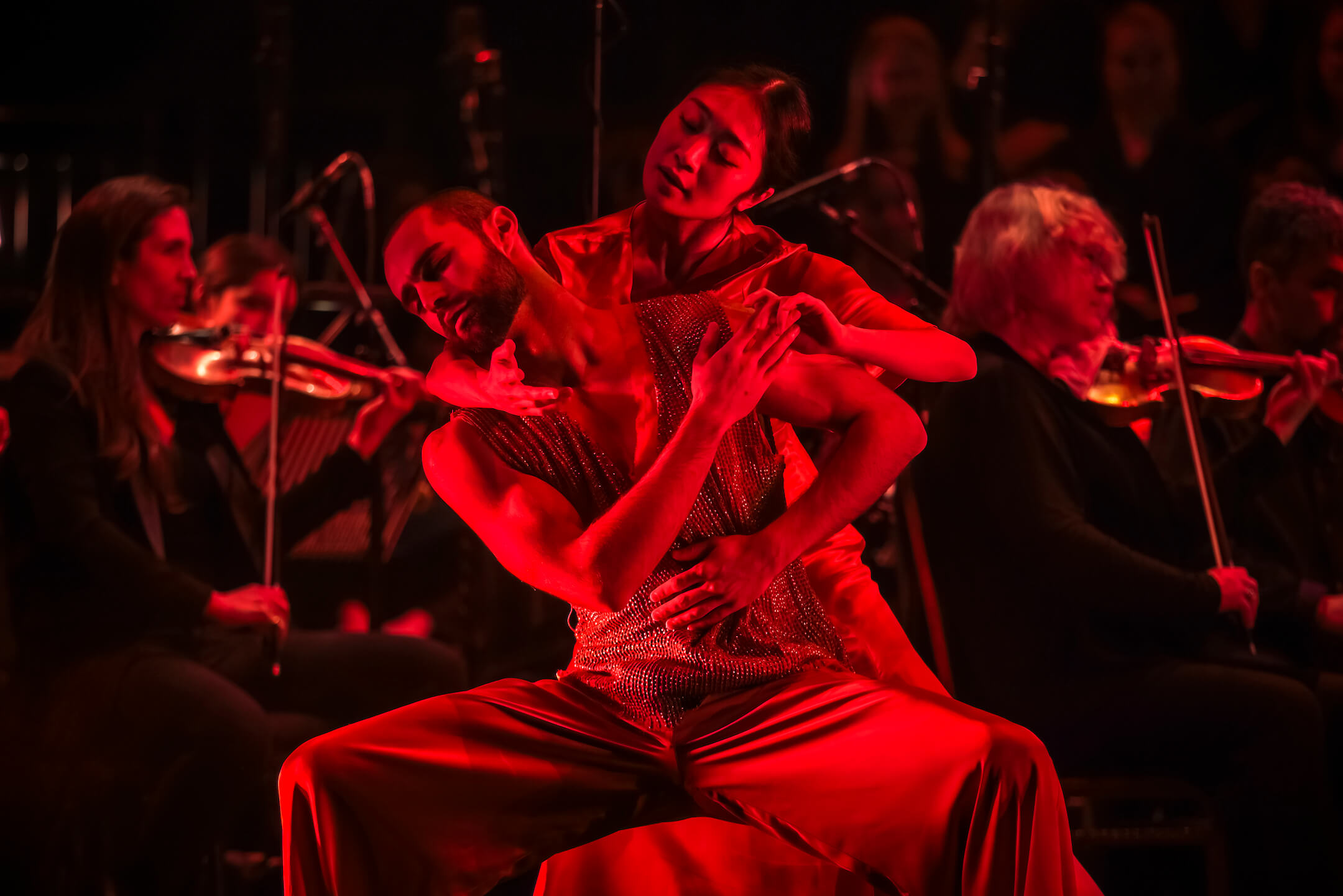 Dancers Dan Baines and Sera Maehera in Handel's Messiah The Live Experience