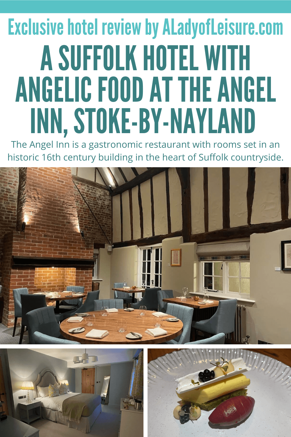 pinterest pin for the angel inn stoke by nayland