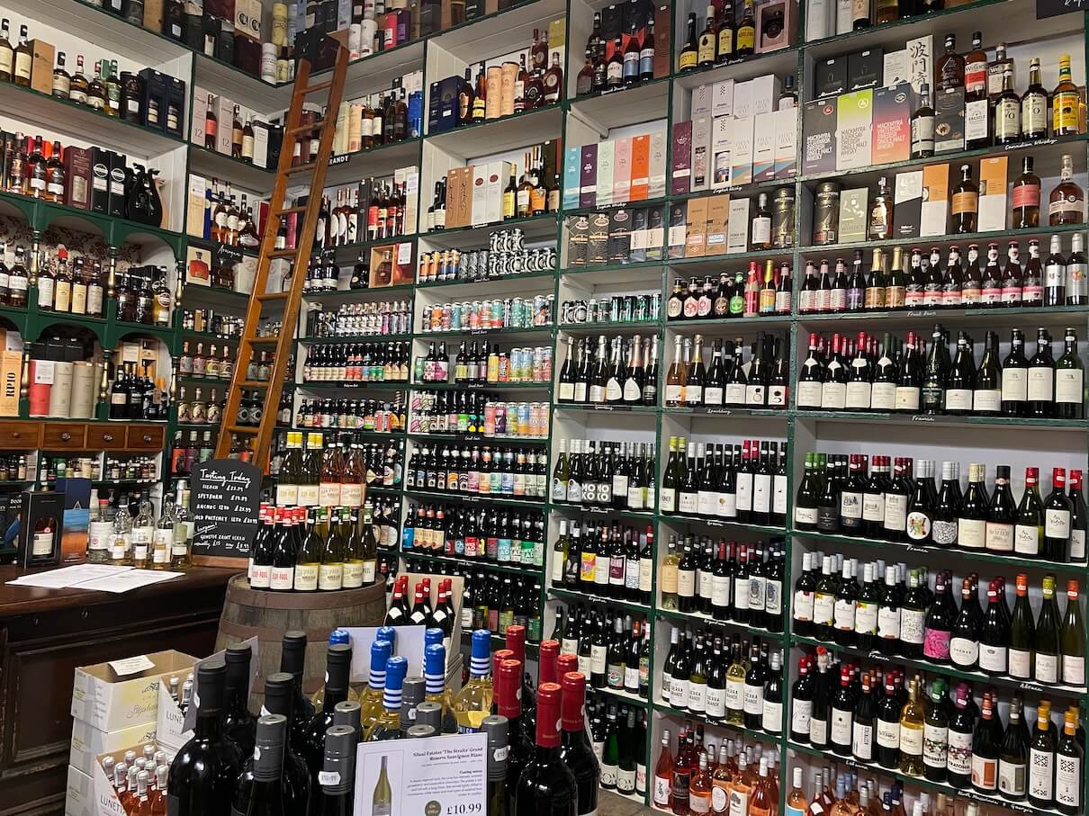 D Byrne wine merchants Clitheroe