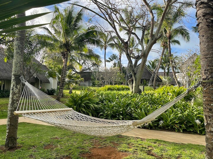 hammock at LUX Grand Gaube hammock at LUX Grand Gaube