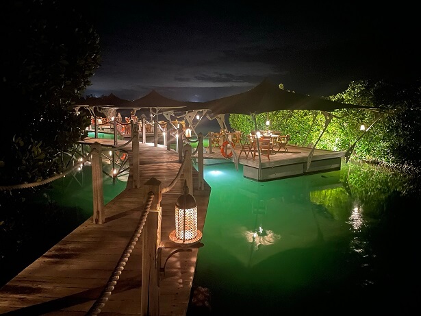 Le Barachois restaurant at Constance Prince Maurice Mauritius