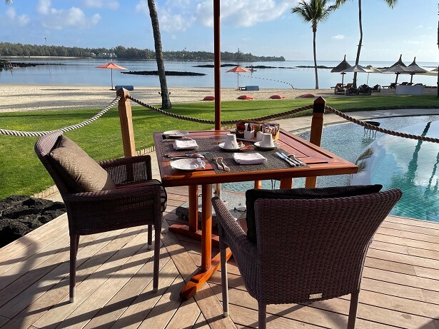 L'Archipel restaurant at Constance Prince Maurice Mauritius
