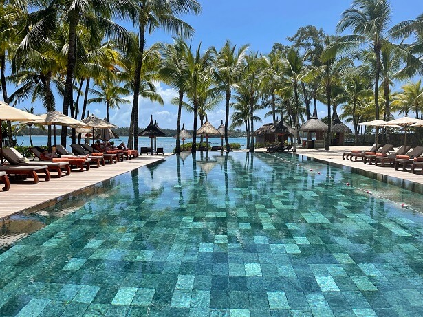 swimming pool at Constance Prince Maurice