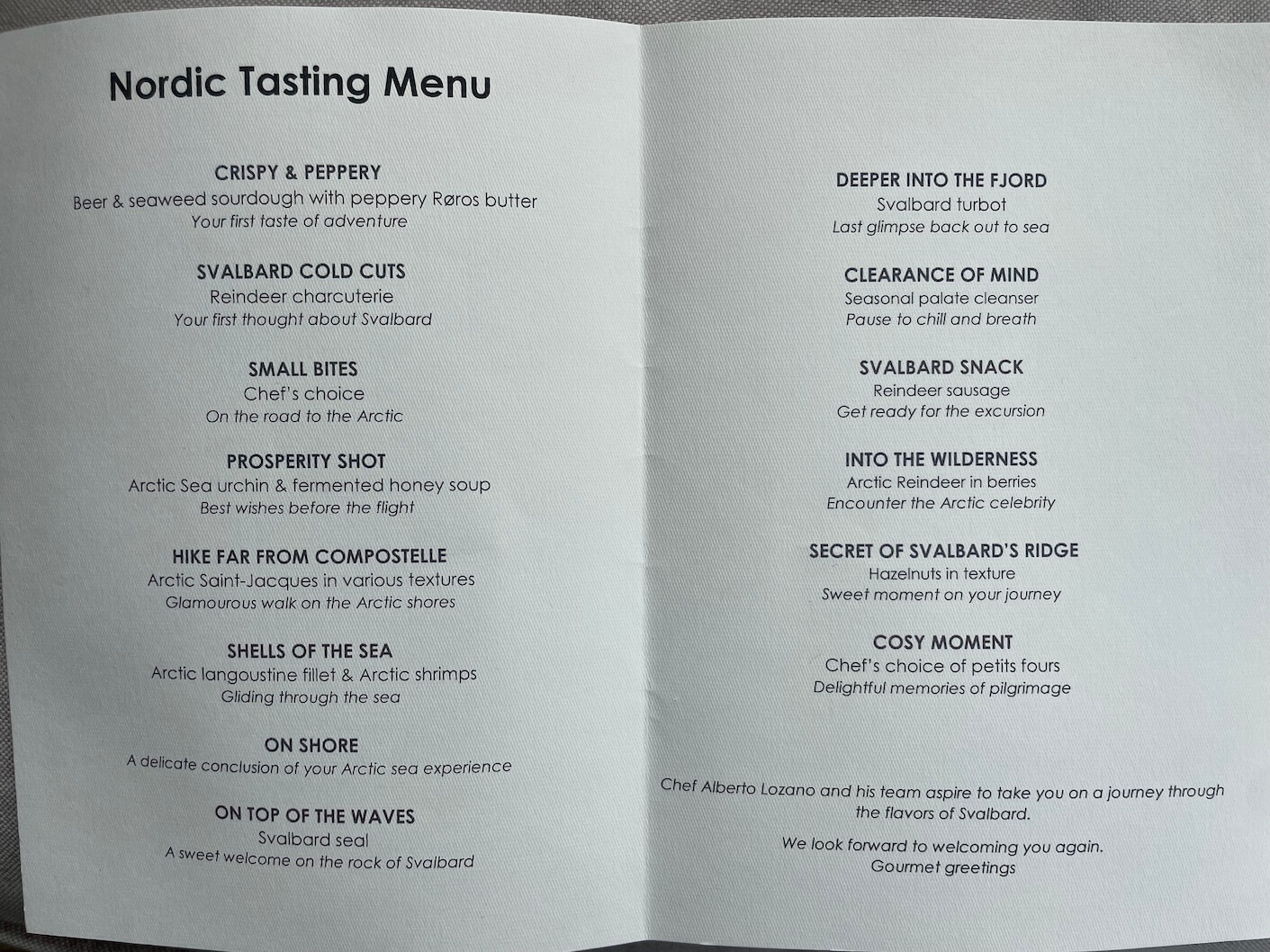 Nordic Tasting Menu at Huset