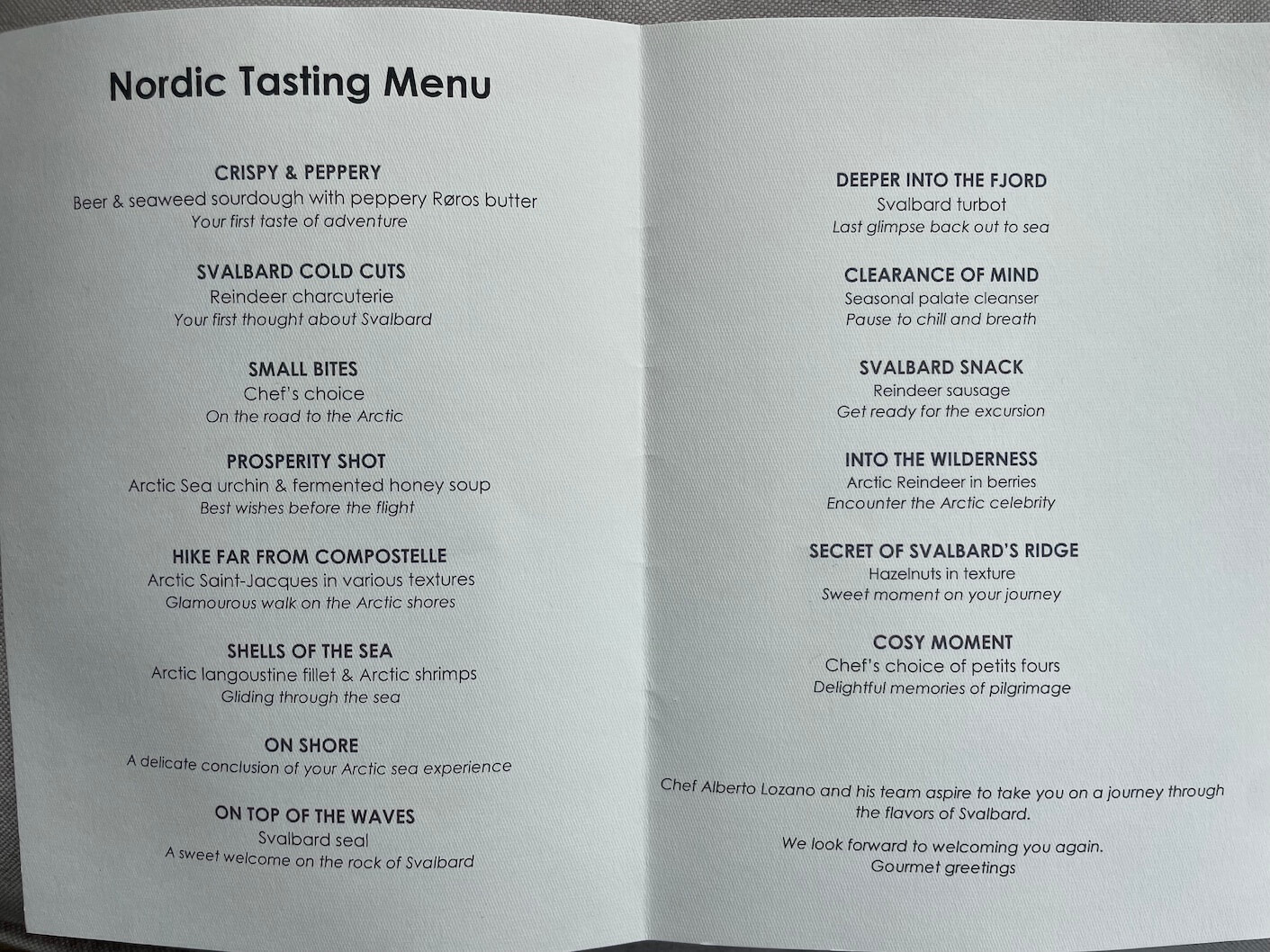 Nordic Tasting Menu at Huset Nordic Tasting Menu at Huset