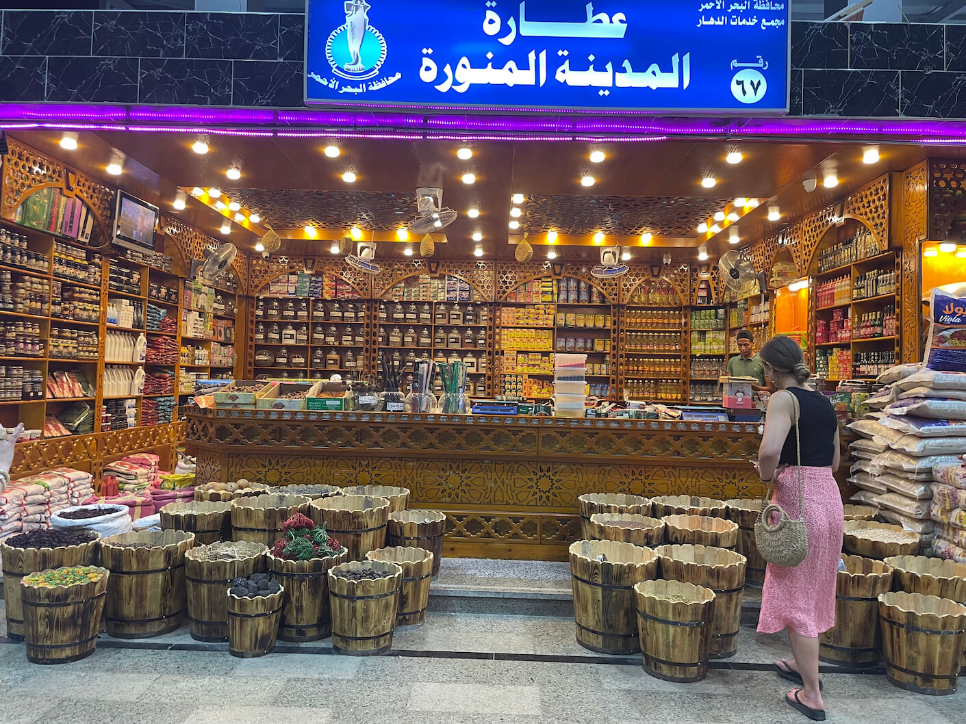 egypt holiday food stall hurghada
