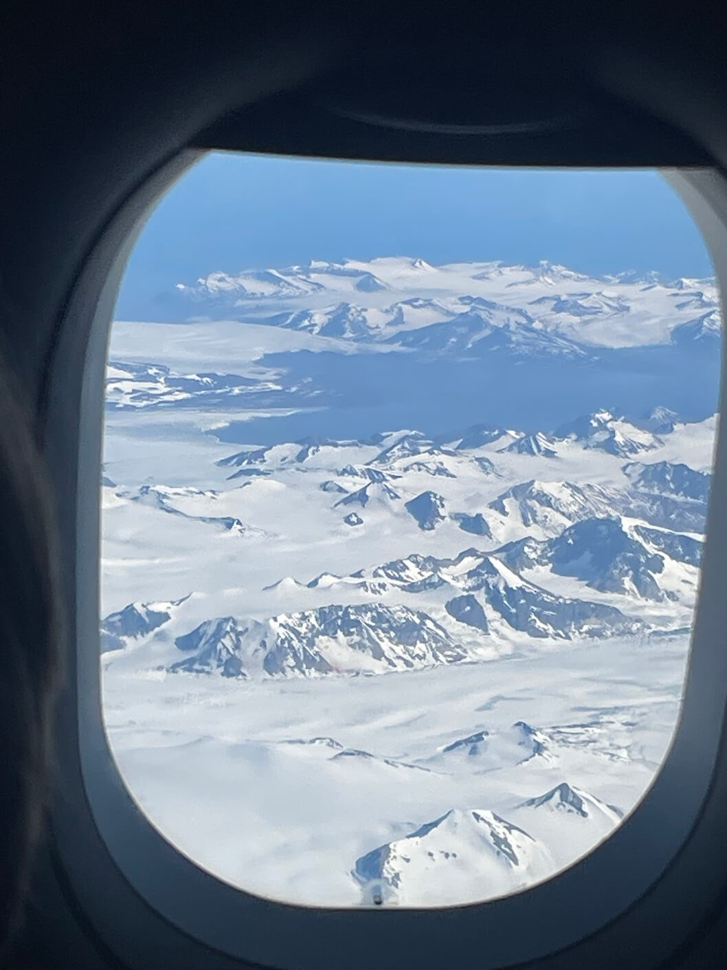 snowy peaks of Svalbard