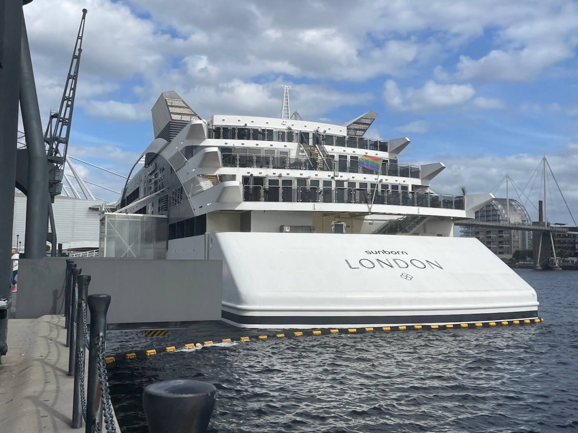 A night on the water at Sunborn Yacht hotel London