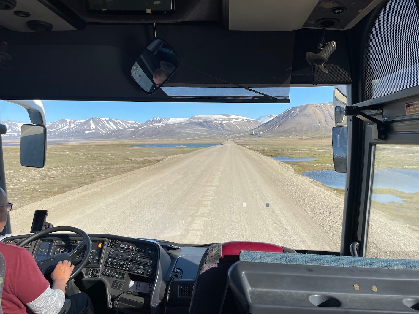 Advent Valley in Svalbard Advent Valley in Svalbard