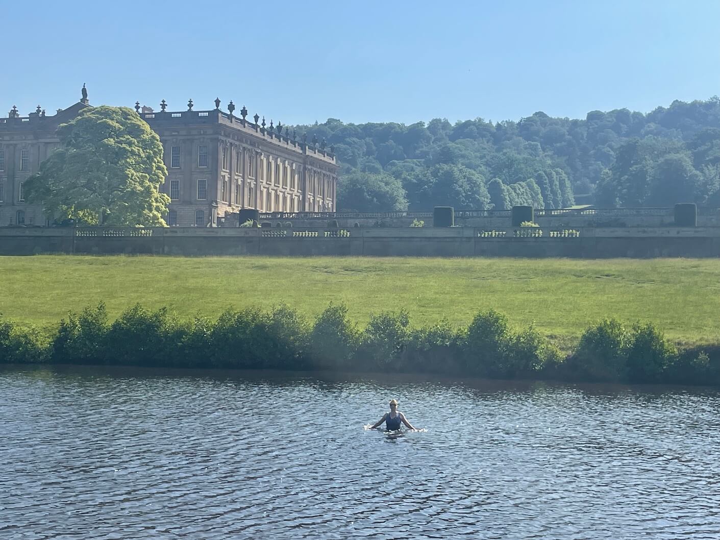 Chatsworth wild swimming