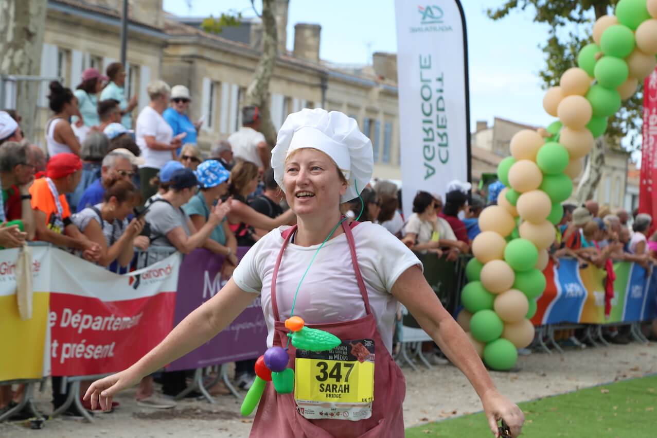 Marathon du Medoc finish