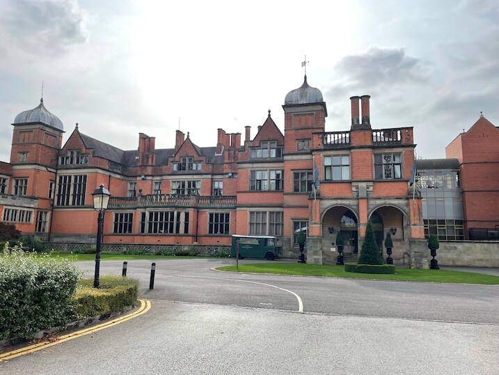 entrance door to Hoar Cross Hall hotel and spa entrance door to Hoar Cross Hall hotel and spa