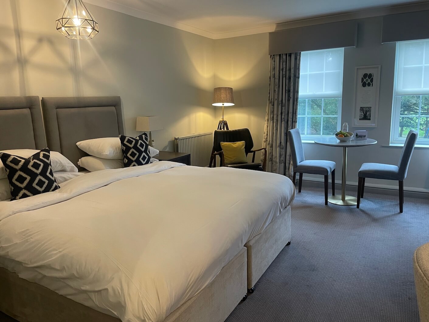 superior double bedroom at Burnham Beeches hotelsuperior double bedroom at Burnham Beeches hotel