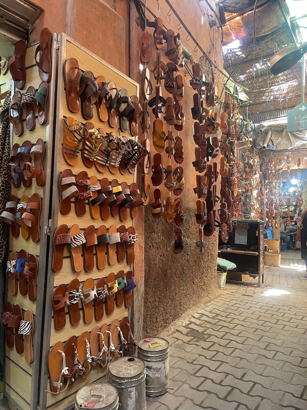 The souk in Marrakech 