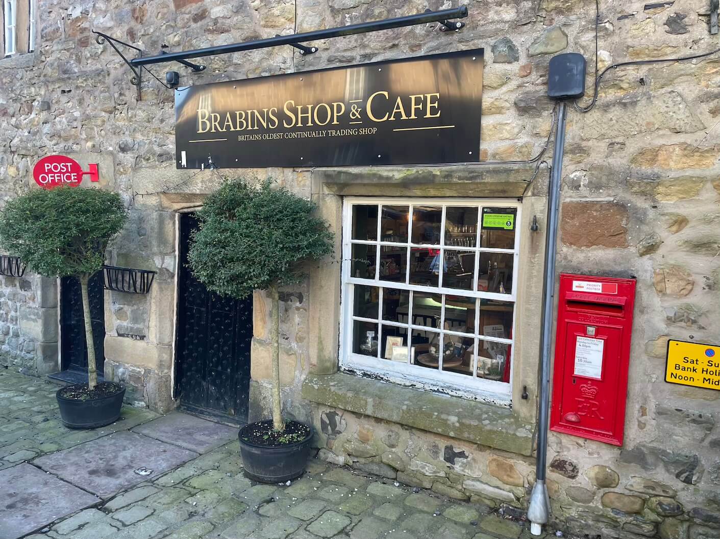 Brabins Shop and Cafe is Britain's oldest continually trading shop and is in the pretty village of Chipping