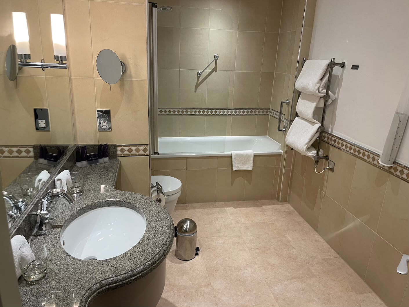 bathroom in our Eliot suite bathroom in our Eliot suite