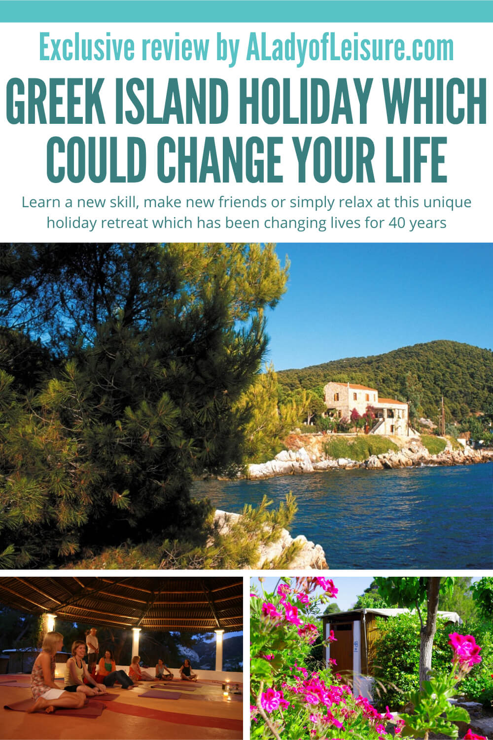 Skyros Holidays pinterest pin