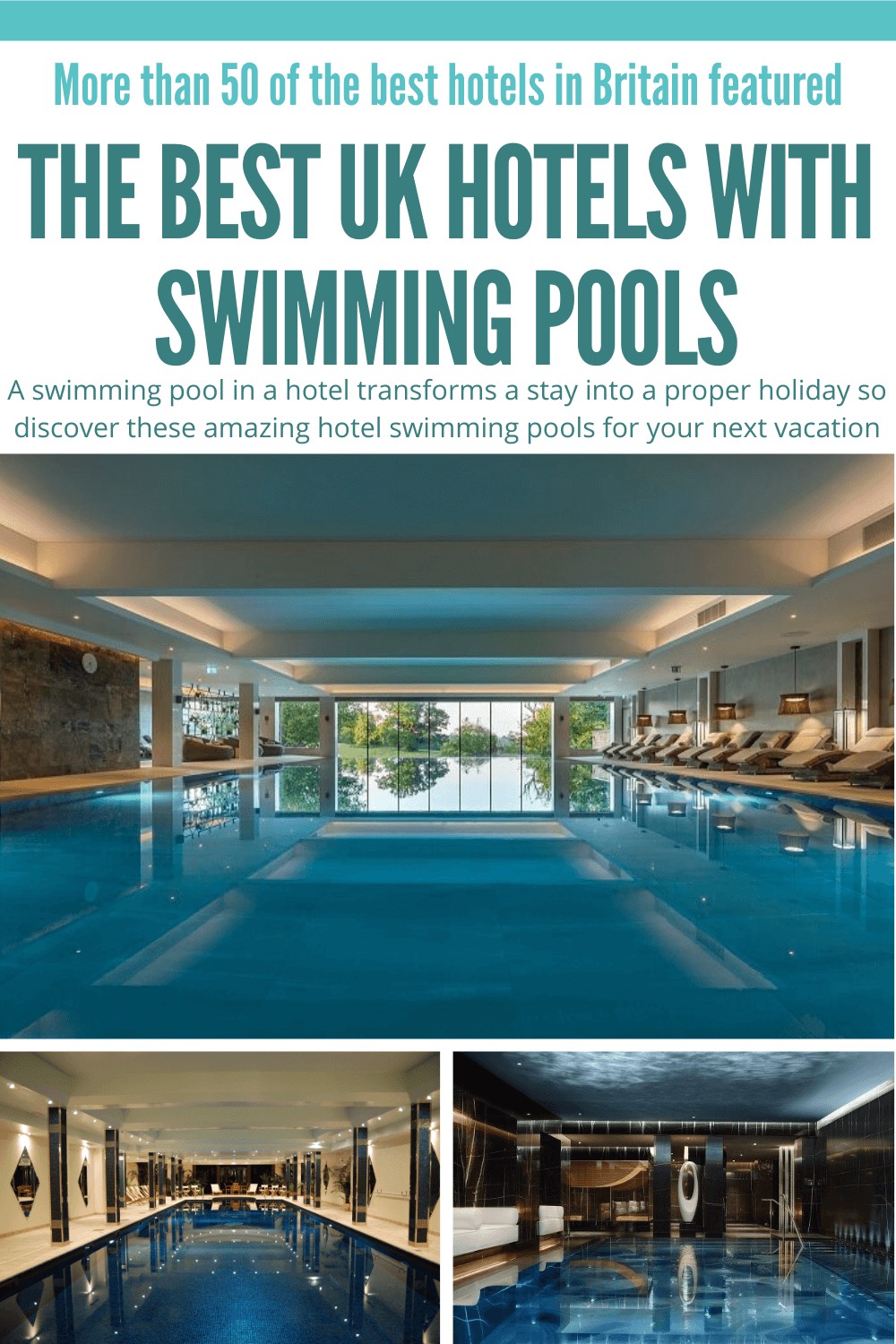 Best UK hotels with swimming pools