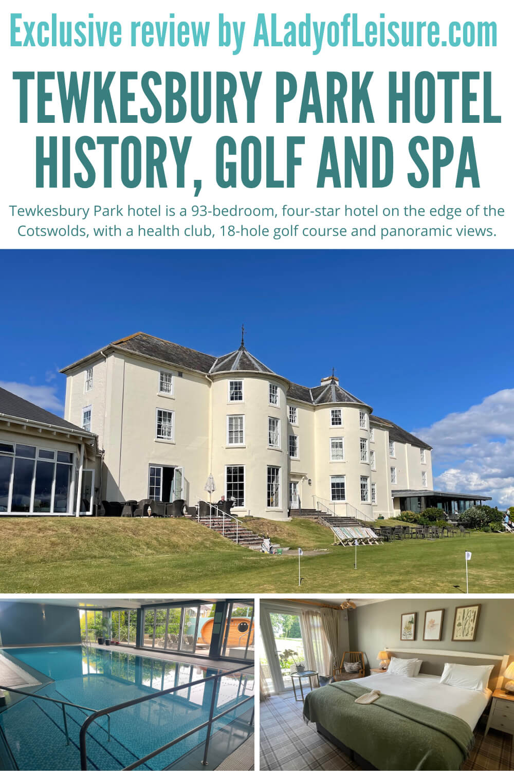 Tewkesbury Park hotel pinterest pin